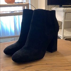 Marc Fisher black booties
